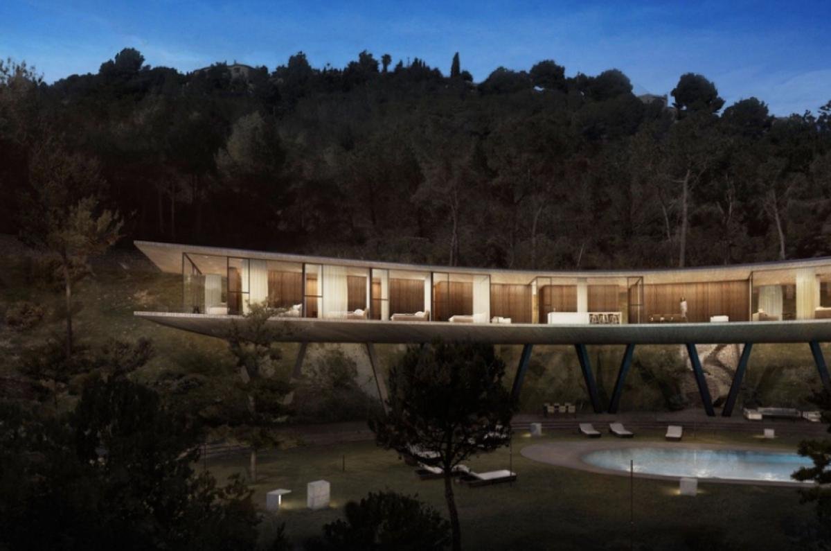 VILLA DE LUJO CON DISEÑO ÚNICO EN CONSTRUCCIÓN CON VISTAS AL MAR