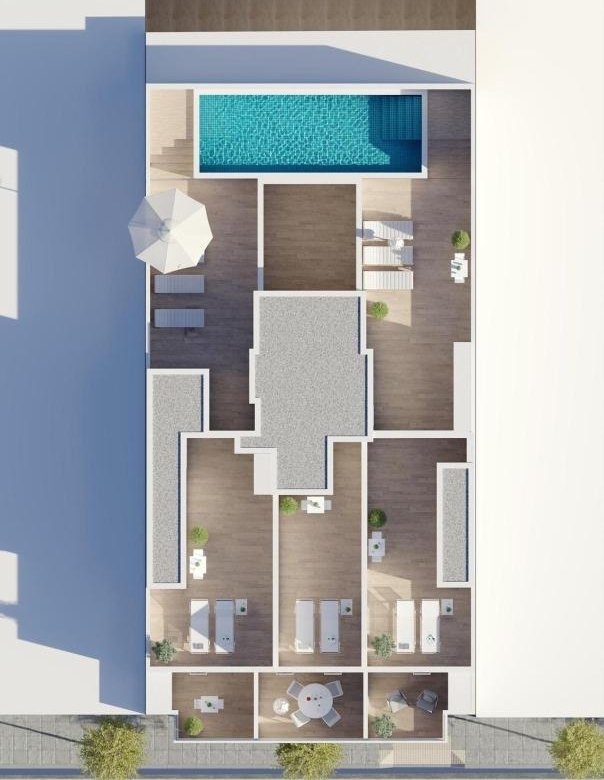 Piso en Calle José Martínez Ruiz Azorín, Centro – Muelle Pesquero, Torrevieja ID SMB531066