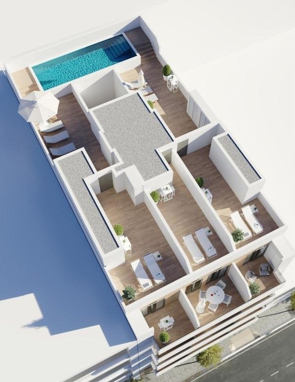 Piso en Calle José Martínez Ruiz Azorín, Centro – Muelle Pesquero, Torrevieja ID SMB531066