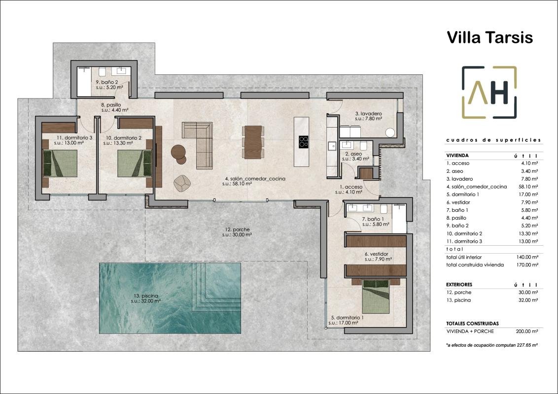 VILLA TARSIS villa de lujo
